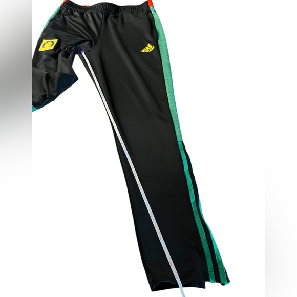 Adidas X Legos Black Joggers with Green LEGO Graphic Size Large - Picture 4 of 15